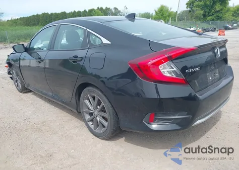2020 Honda Civic Ex z USA, uszkodzony, nr VIN 19XFC1F31LE215911